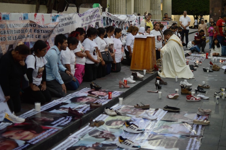 Vigilia en el estado de Guerrero.