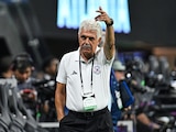 Ricardo Ferretti, entrenador del Cruz Azul, en el partido ante el Atlanta United en la Leagues Cup