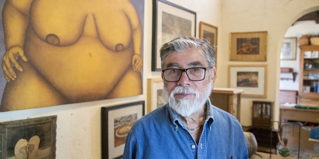 Nahúm B.Zenil, artista plástico.