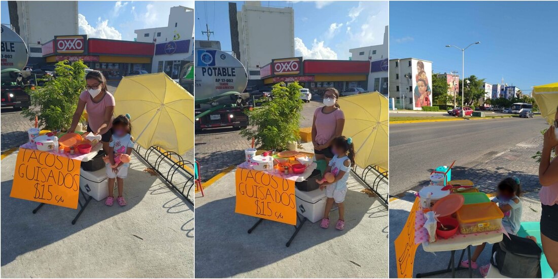 Joven se viraliza en redes sociales por vender tacos de guisado para pagar su carrera universitaria