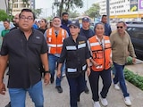 Autoridades estatales y municipales constatan la operación normal del puerto de Acapulco.