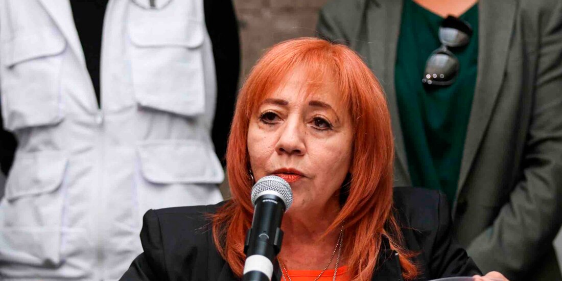 La presidenta de la Comisión Nacional de los Derechos Humanos, Rosario Piedra.