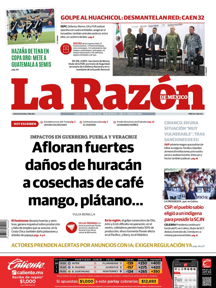 La Razón 30 Junio 2025