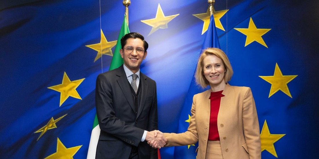 México y la UE revisan relación bilateral en salud, seguridad y asuntos digitales