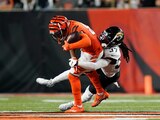 Una acción del duelo entre Bengals y Jaguars de la Semana 4 de la NFL