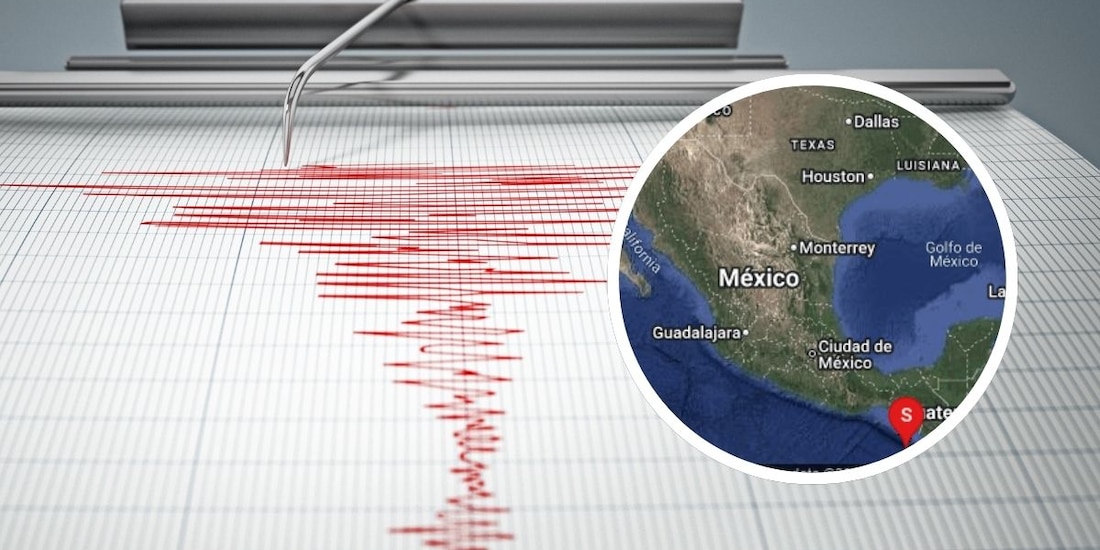 Se registra sismo en Chiapas, magnitud 5.1, la mañana de este sábado.