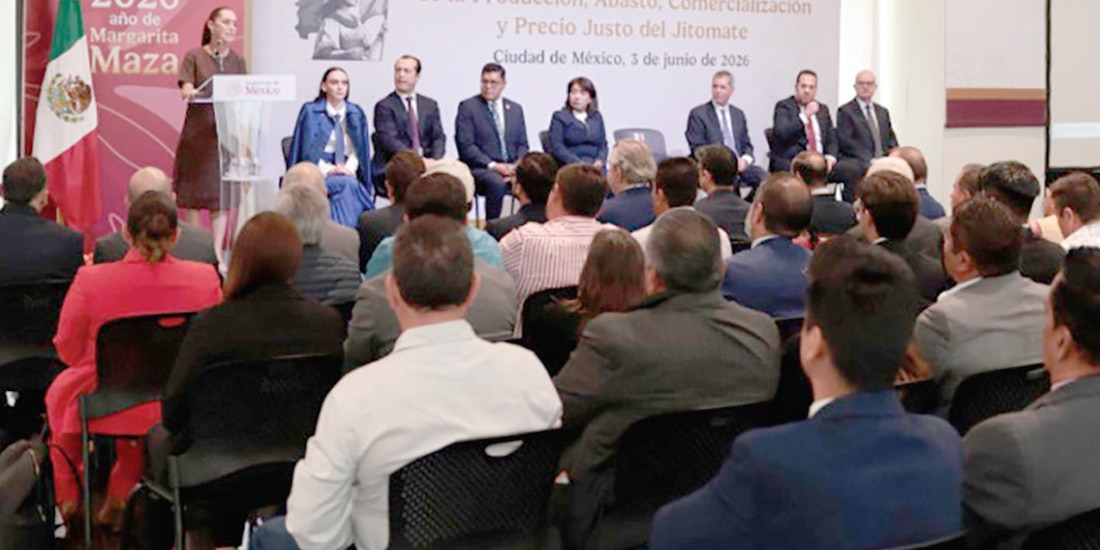 LA PRESIDENTA Claudia Sheinbaum, en conferencia, ayer