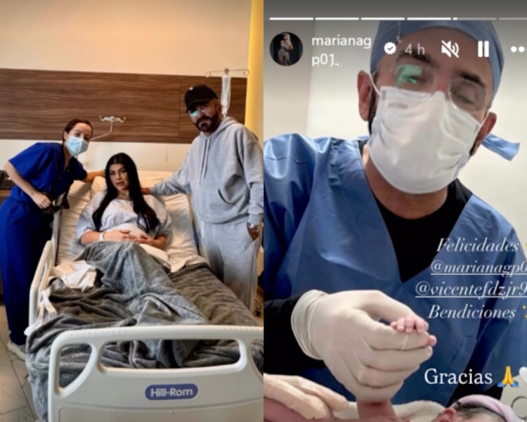 Mariana González y Vicente Fernández Jr anuncian el nacimiento de su bebé
