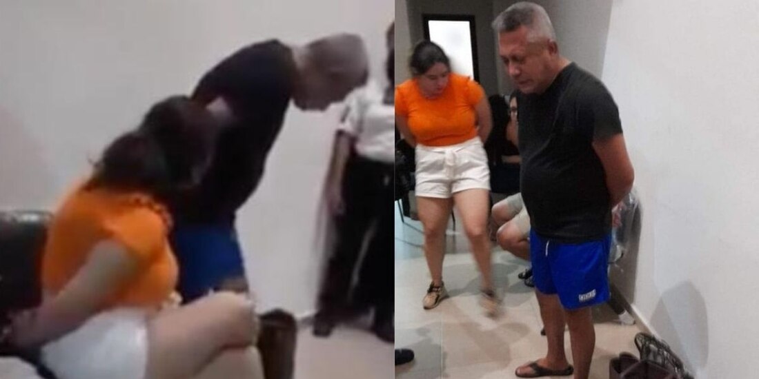 A través de redes sociales trascendió un video en donde se detiene a German Wong López, extitular de de la Secretaria de Seguridad de Baja California Sur