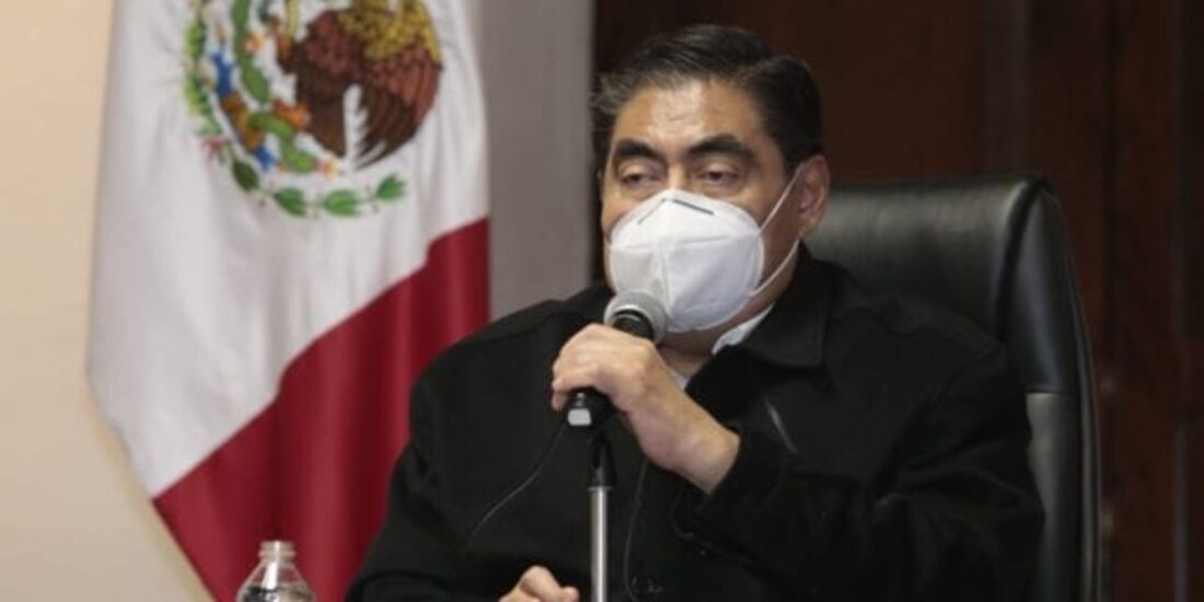 Miguel Barbosa, gobernador de Puebla.