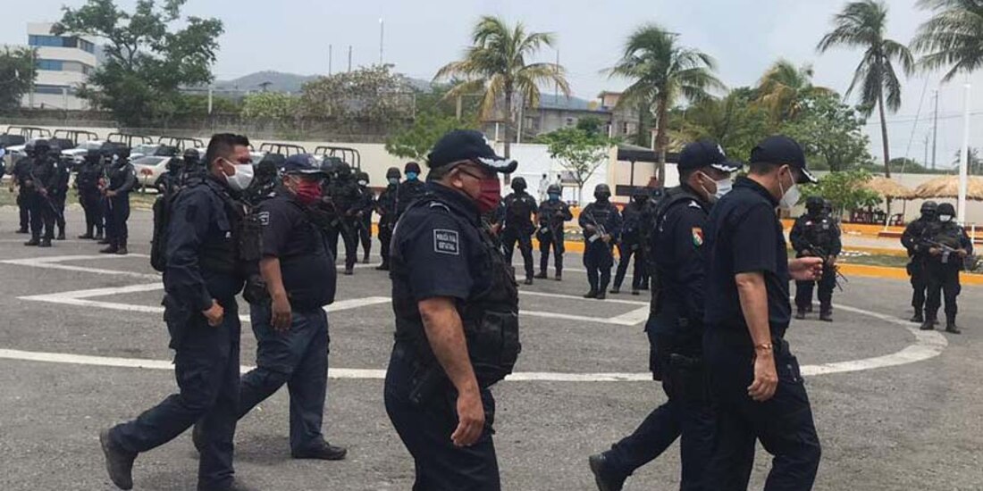 Elementos de la SSP refuerzan seguridad en la región.