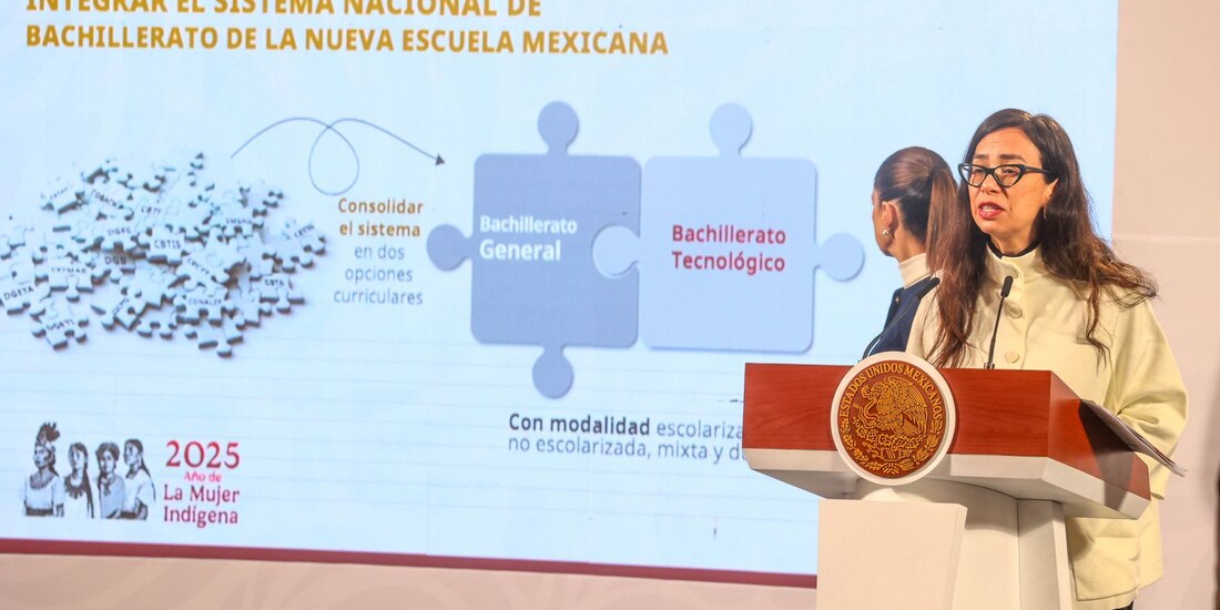Tania Rodriguez Mora, subsecretaría de Educación Media Superior de la SEP, habló sobre la aplicación de la nueva escuela mexicana en la educación media superior.