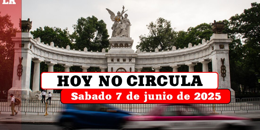 Te contamos qué autos descansan este sábado 7 de junio de 2025 en la Ciudad de México y el Estado de México.