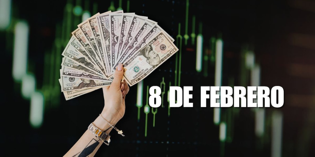 Este es el precio del dólar hoy, 8 de febrero.
