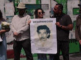 Familiares de Rosendo Radilla Pacheco, víctima de desaparición forzada en Guerrero, el 24 de agosto de 2024.