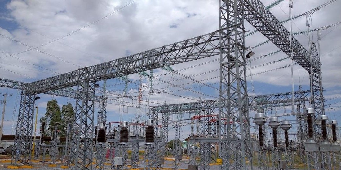 Red eléctrica en el país.