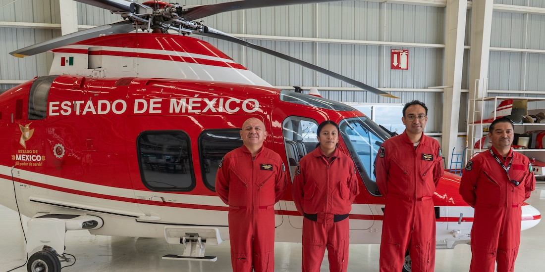 INTEGRANTES del Equipo Relámpagos del
Estado de México.