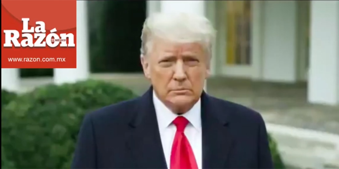 Video que fue bloqueado por Twitter de la cuenta de Donald Trump.