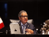 Higinio Martínez Miranda, presidente de la Mesa Directiva del Senado