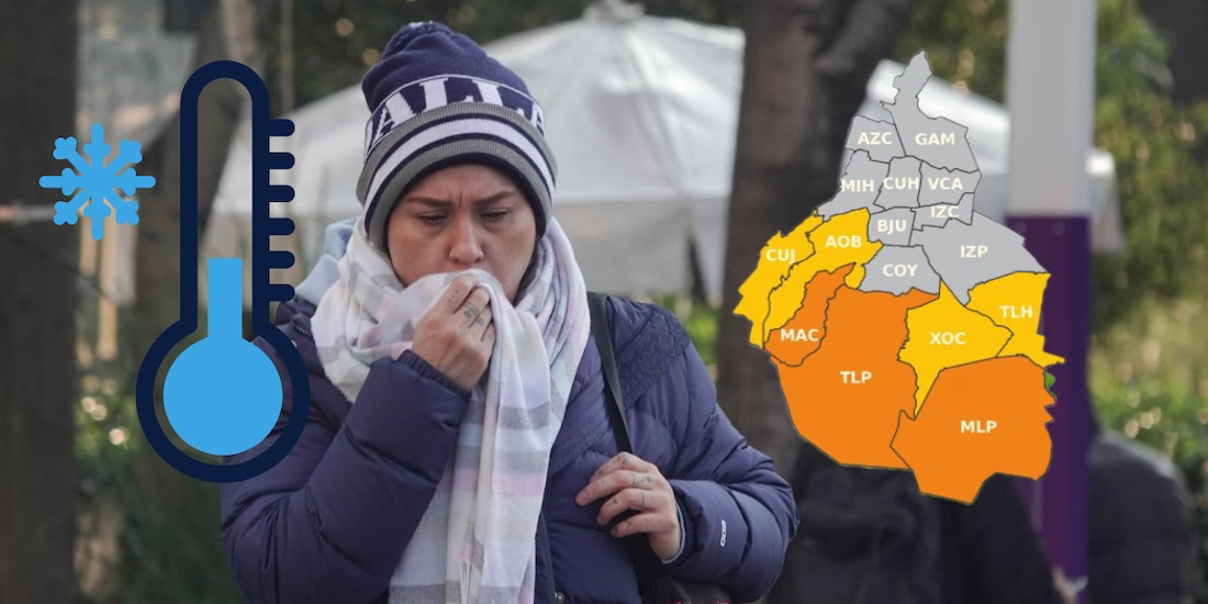 CDMX amanecerá con temperaturas de hasta 1 °C este domingo