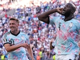 Romelu Lukaku celebrando su gol ante Estados Unidos.