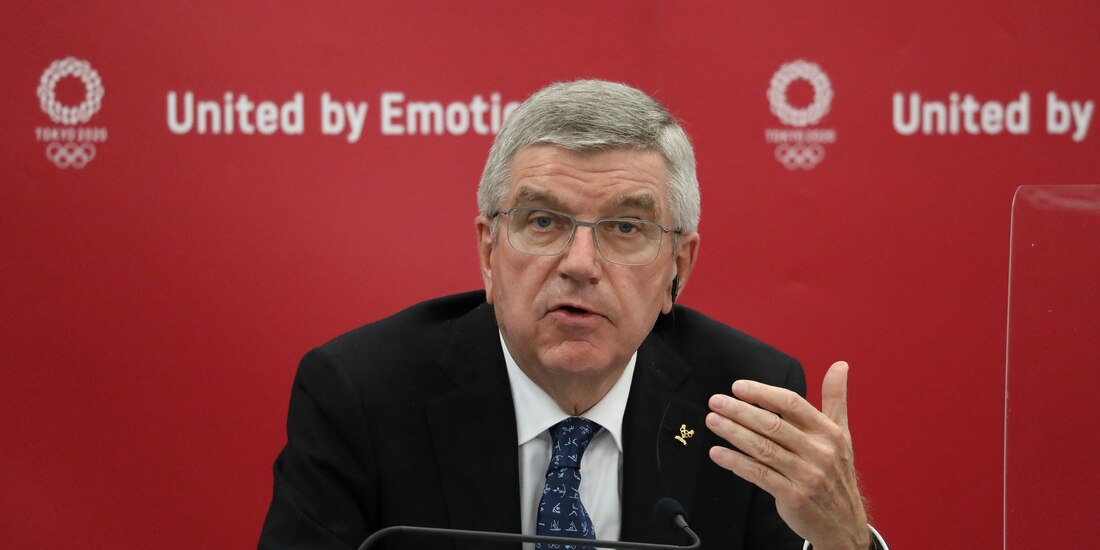 Thomas Bach, presidente del COI, durante una conferencia de prensa en noviembre pasado.