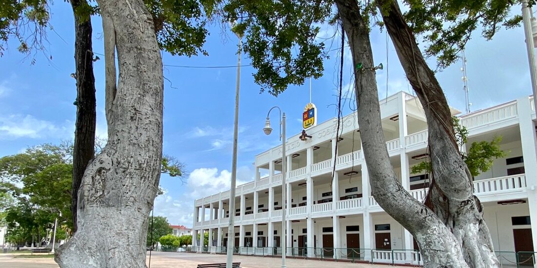 Palacio de Gobierno de Chetumal.