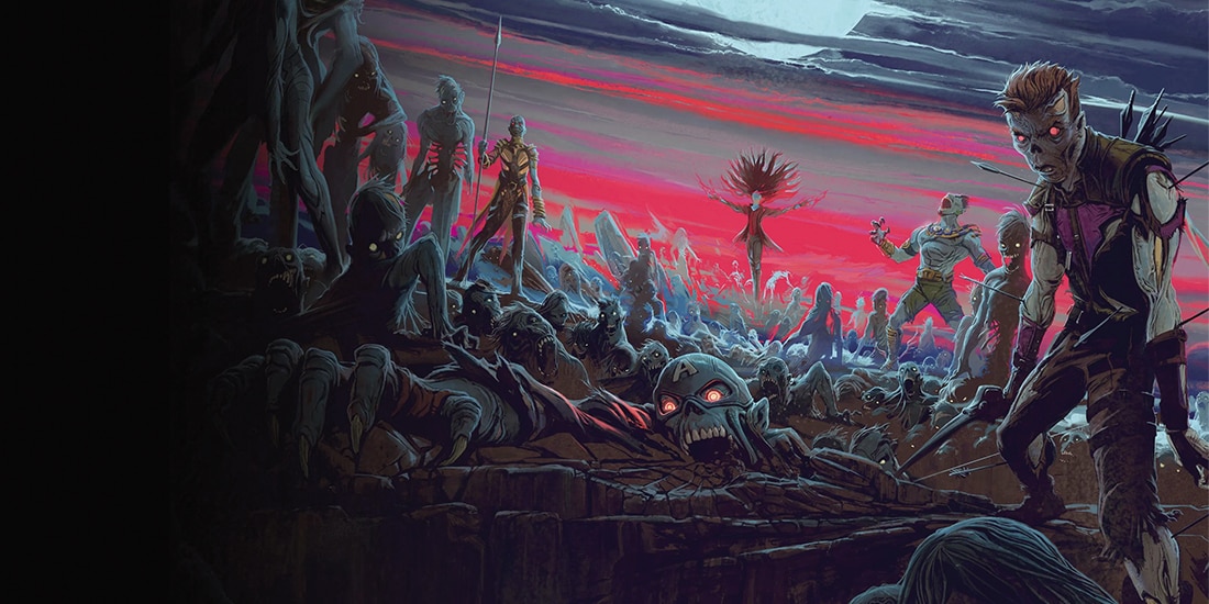 Personajes zombificados en Marvel Zombies.