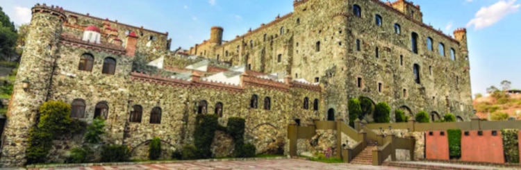 Hotel Castillo Santa Cecilica, ubicado en Guanajuato.
