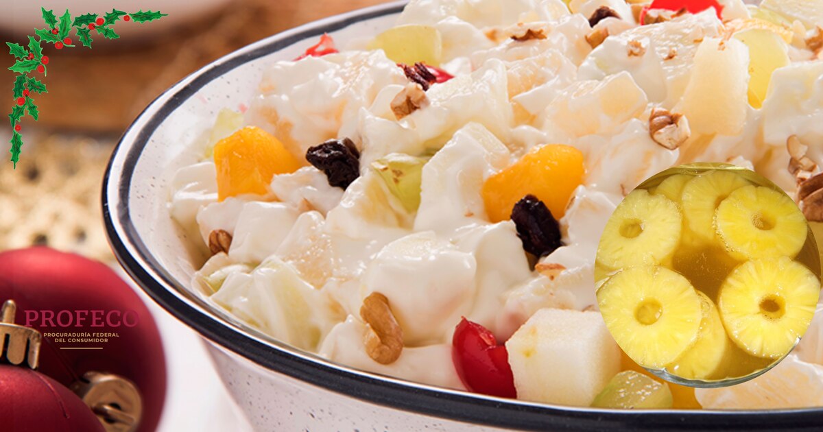 ¡Mejor que las pasas! Profeco recomienda esta piña en almíbar para tu ...