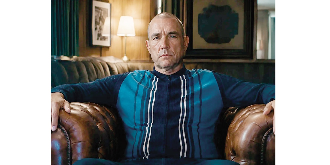 Vinnie Jones ex futbolista y actor británico.