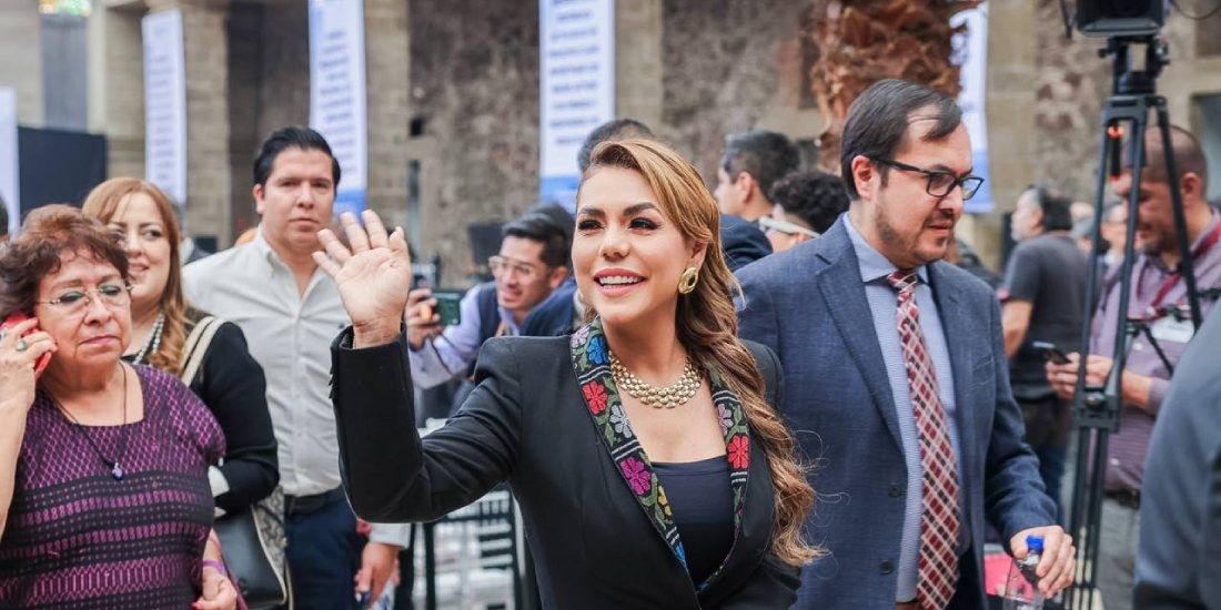 ‘La seguridad es prioridad absoluta en Guerrero’, asegura Evelyn Salgado.