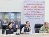 Gobernadora Evelyn Salgado y Laura Velázquez Alzúa instalan Puesto de Comando Interinstitucional,