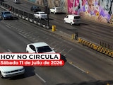 Revisa cómo aplica el Hoy No Circula este sábado 11 de julio de 2026 en la ZMVM.
