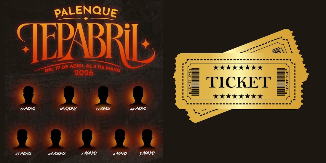 Boletos para el Palenque Tepabril 2026