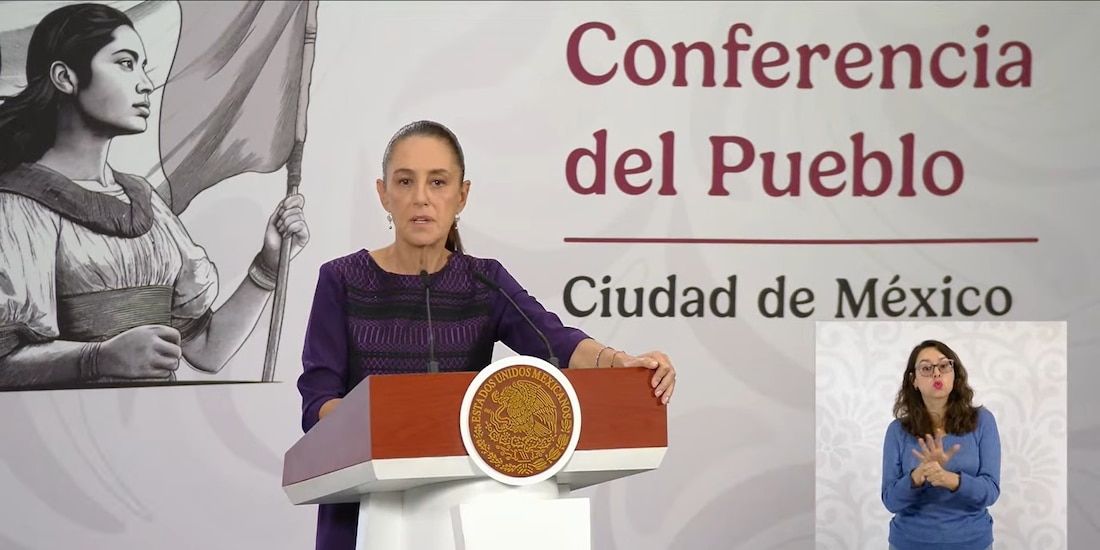 Mañanera de Claudia Sheinbaum.