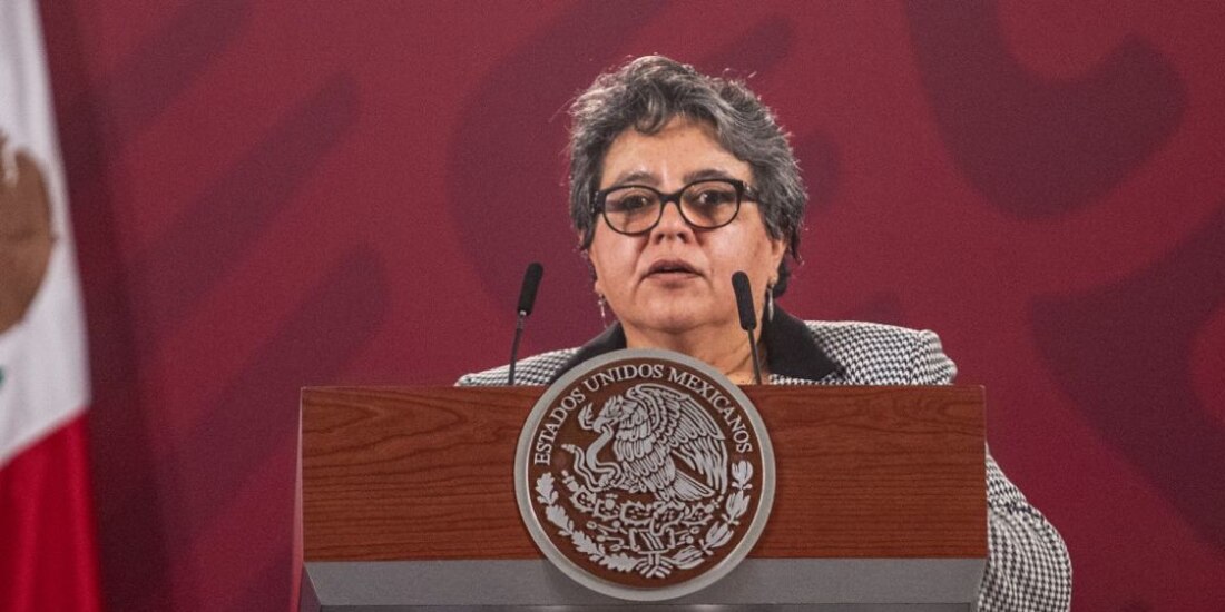 Raquel Buenrostro, titular del SAT