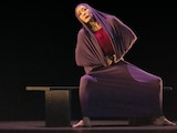 ESCENA de Lamentation, de Martha Graham.