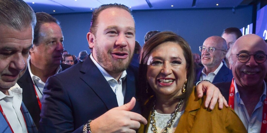 Invitan Xóchitl Gálvez y Santiago Taboada a concentrarse mañana en el Zócalo