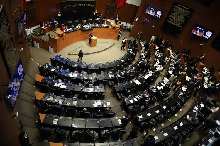 Aspecto del Senado de la República