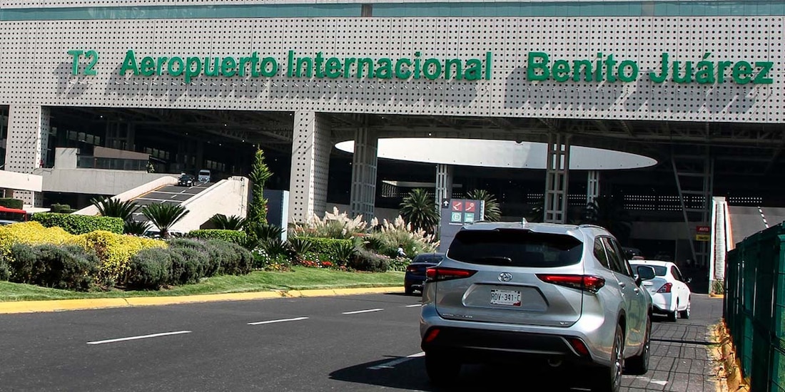 Imagen temática del Aeropuerto capitalino.