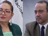 LA SALIENTE titular del área organizativa del INE y el encargado de despacho, en imagen de archivo