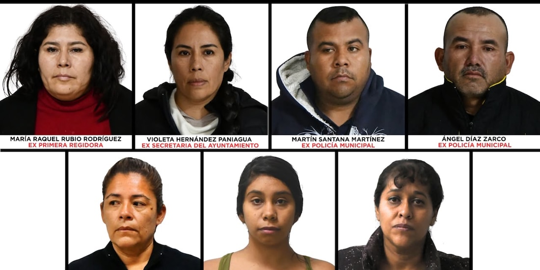 Entre las personas sentenciadas se encuentran exfuncionarios y expolicías municipales.