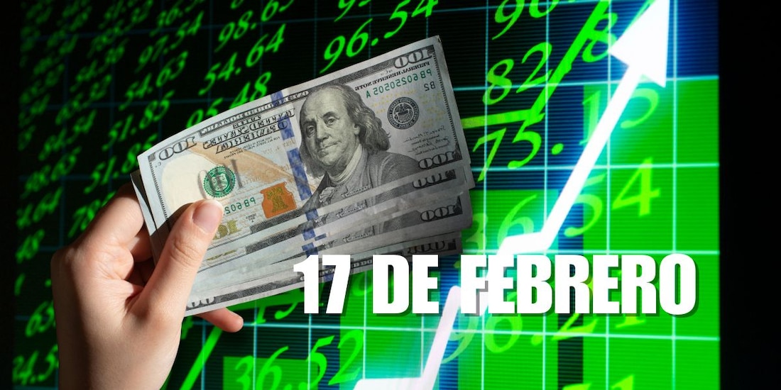 Este es el precio del dólar hoy, 17 de febrero.