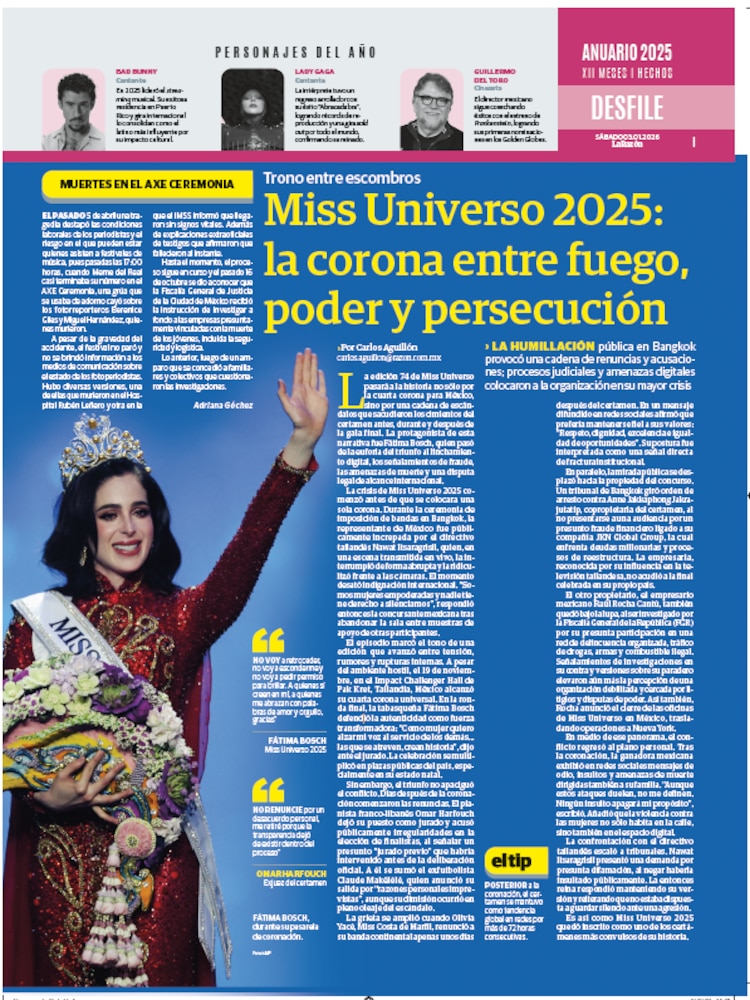 Anuario 2025. XII meses │ Hechos Desfile