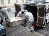 CIUDAD DE MÉXICO, 24JUNIO2020.- Se realizó una cremación por muerte a causa de Covid-19 en el Velatorio San Isidro, en la alcaldía Azcapotzalco. Alrededor de 20 a 30 cremaciones a causa de esta enfermedad. Se han confirmado 23 377 muertes en todo el país y 43 596 confirmados en la capital.
FOTO: GRACIELA LÓPEZ /CUARTOSCURO.COM
