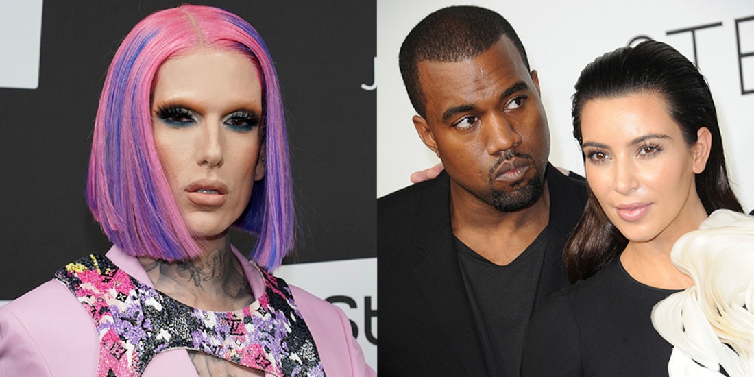 Jeffree Star, Kanye West y Kim Kardashian