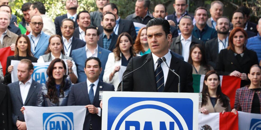 Jorge Romero, líder nacional del blanquiazul.