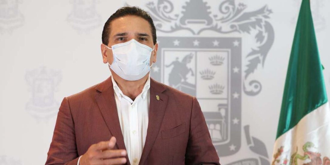 El gobernador Silvano Aureoles ofrece conferencia sobre situación actual de COVID-19.