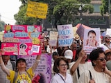 Manifestación por el derecho a la muerte digna, en la Ciudad de México.